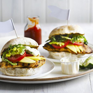 HEALTHY CHICKEN BURGER