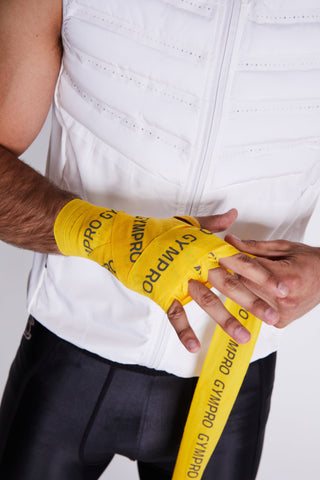 4.5m Boxing Hand wraps - Yellow