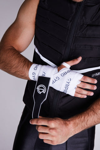 4.5m Boxing Hand wraps - White