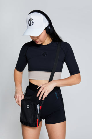 Womens - GymPro Hyper Cross Over Bag - Black