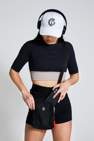 Womens - GymPro Hyper Cross Over Bag - Black