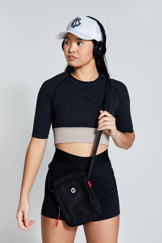 Womens - GymPro Hyper Cross Over Bag - Black