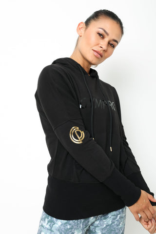 Womens -Essential Hoodie - Black