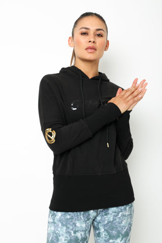 Womens -Essential Hoodie - Black