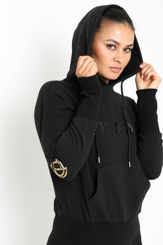 Womens -Essential Hoodie - Black
