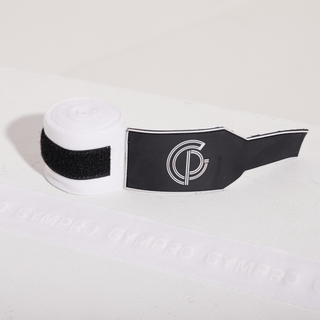 4.5m Boxing Hand wraps - White