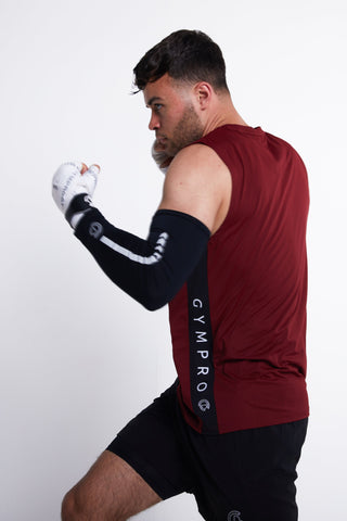 Mens - GymPro Hyper Compression Arm Sleeve - Black