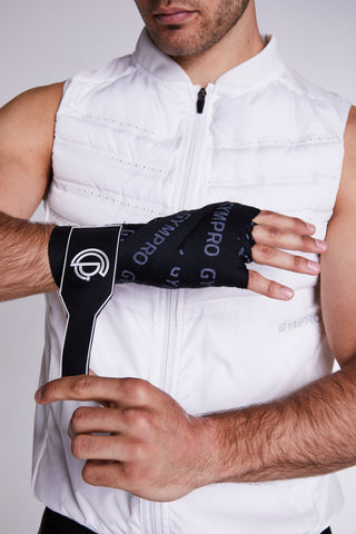 4.5m Boxing Hand wraps - Black