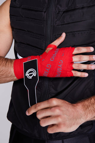 4.5m Boxing Hand wraps - Red