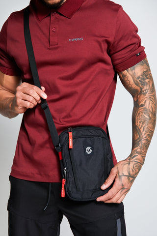 Mens - GymPro Hyper Cross Over Bag - Black