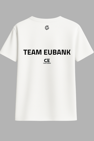 Mens- Oversized T-shirt Team Eubank Ltd Edition- White