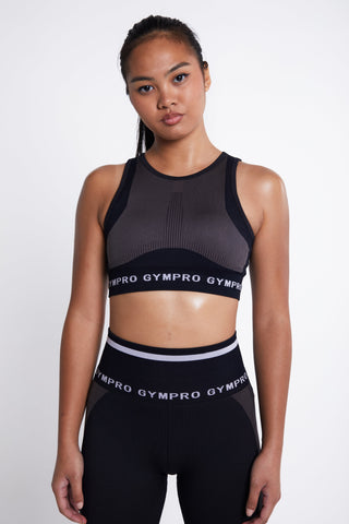 Aztec seamless Bra - Black