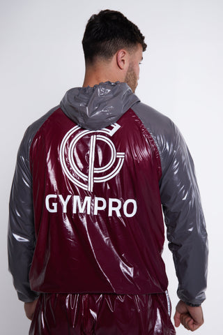 Hybrid Performance Sweat Suit - Red/Grey