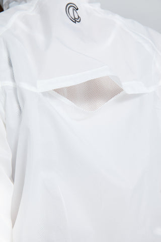Womens- Mesh Training Jacket - White