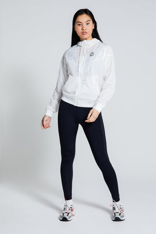 Womens- Mesh Training Jacket - White