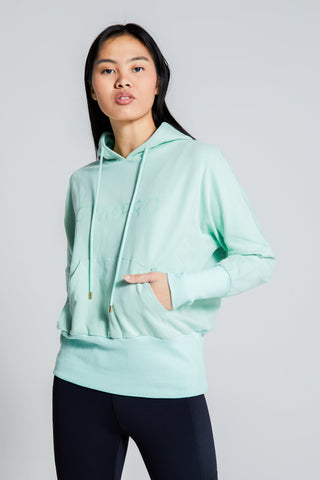 Womens -Essential Hoodie - Olive