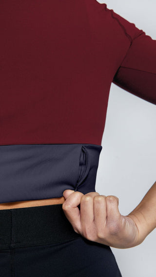 Womens - GymPro Crop Top - Red