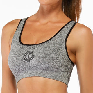 Grey GymPro Amour Seamless Bra