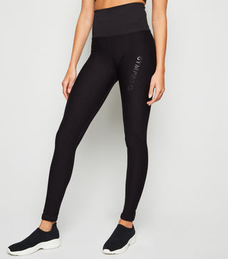 Black GymPro Rai Seamless Leggings