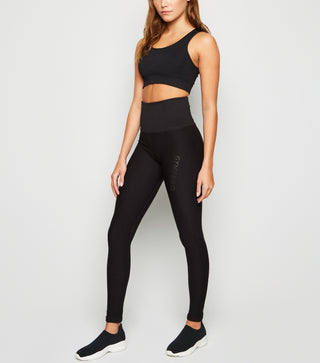 Black GymPro Rai Seamless Leggings