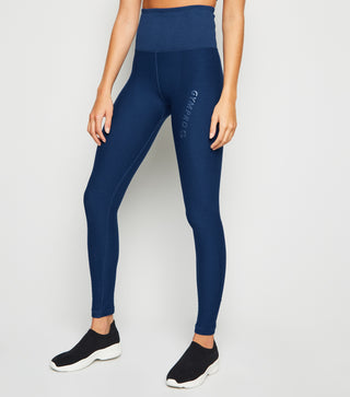 Navy GymPro Rai Seamless Leggings