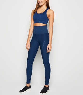 Navy GymPro Rai Seamless Leggings