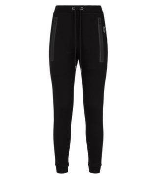 Womens - Luxury Fitted Joggers - Black