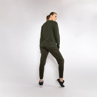 Womens - Classic Sweatshirt - Khaki