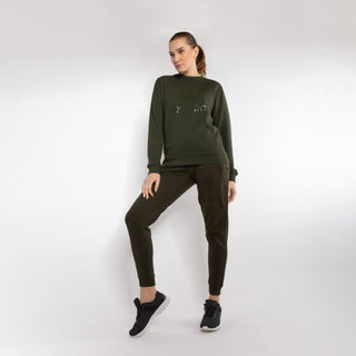 Womens - Classic Sweatshirt - Khaki
