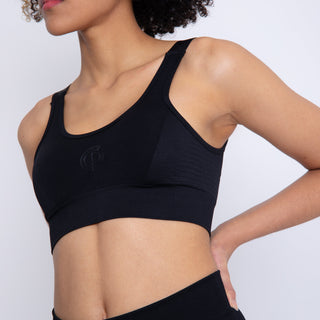 Rai V2.0 Seamless Sports Bra - Black