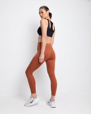 Womens - 365 Leggings - Aztec brick