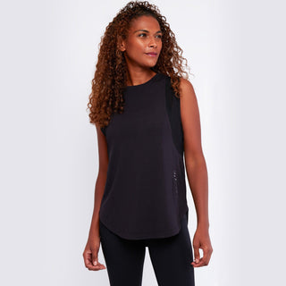 Black GymPro Sculpt Tank Vest